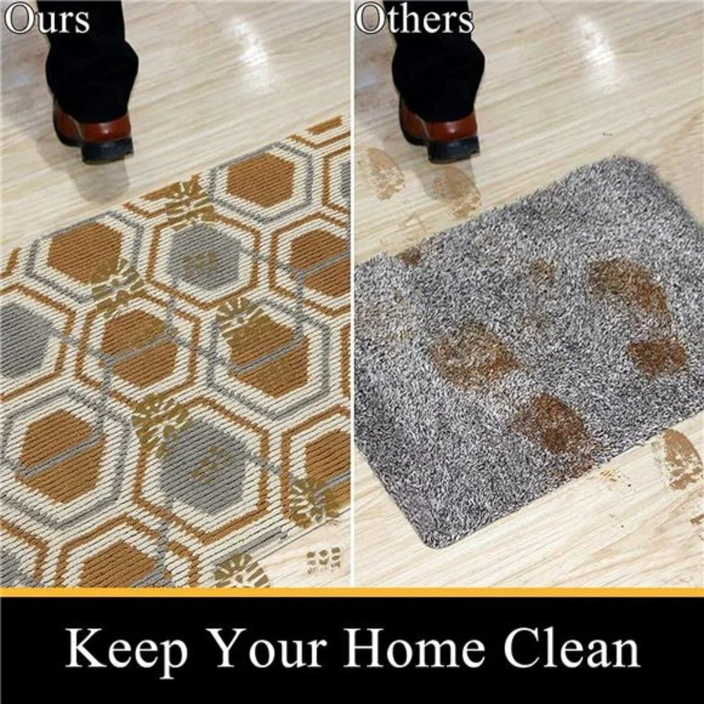 Indoor Doormat Entryway Door Rug, Non Slip Absorbent Mats (32